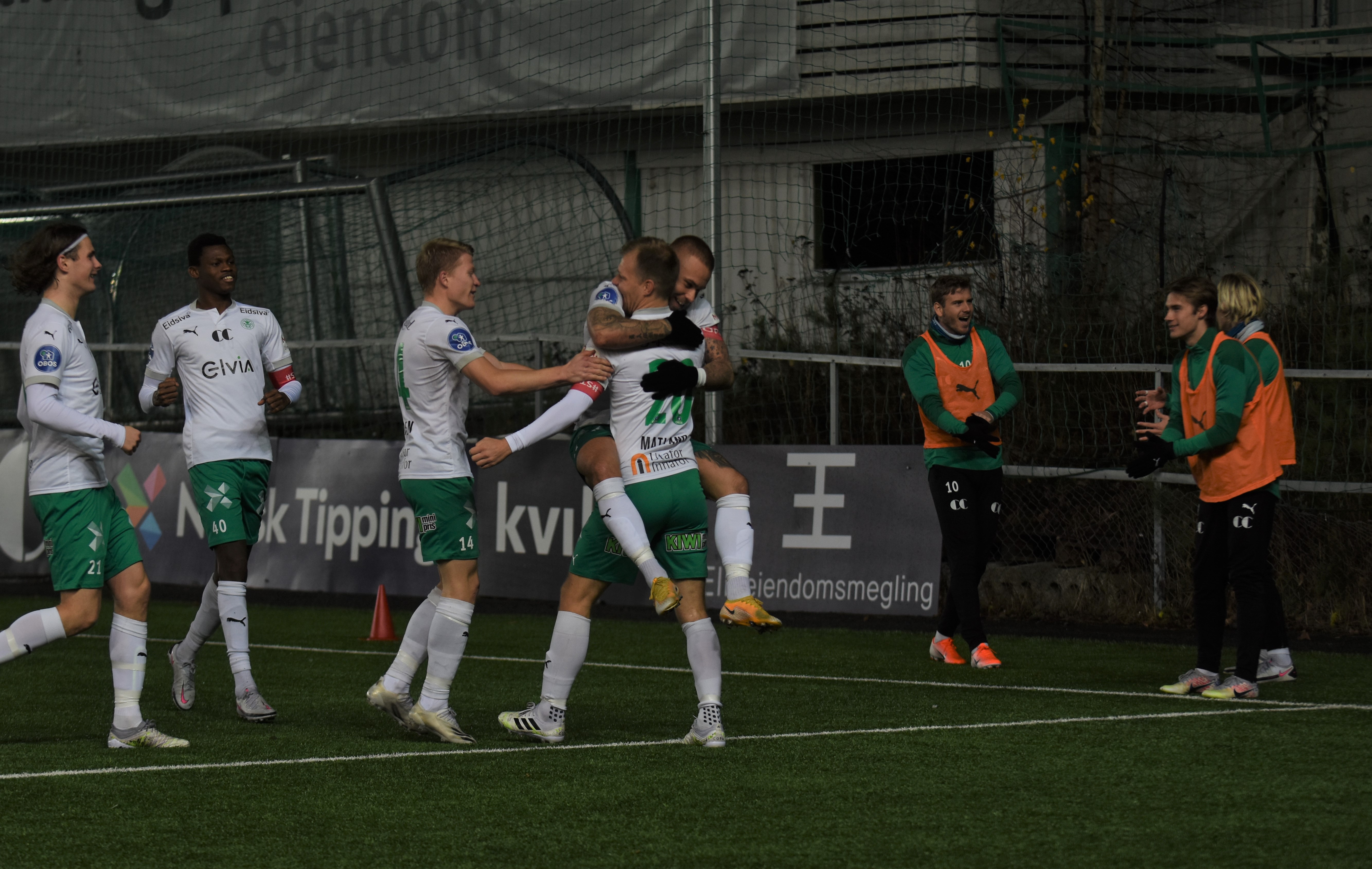 - Stor forskjell på et og null poeng